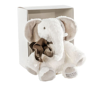 M and L Nellie Fluffy Elephant Gift boxed