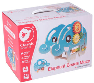 Elephant Beads Maze Classic World