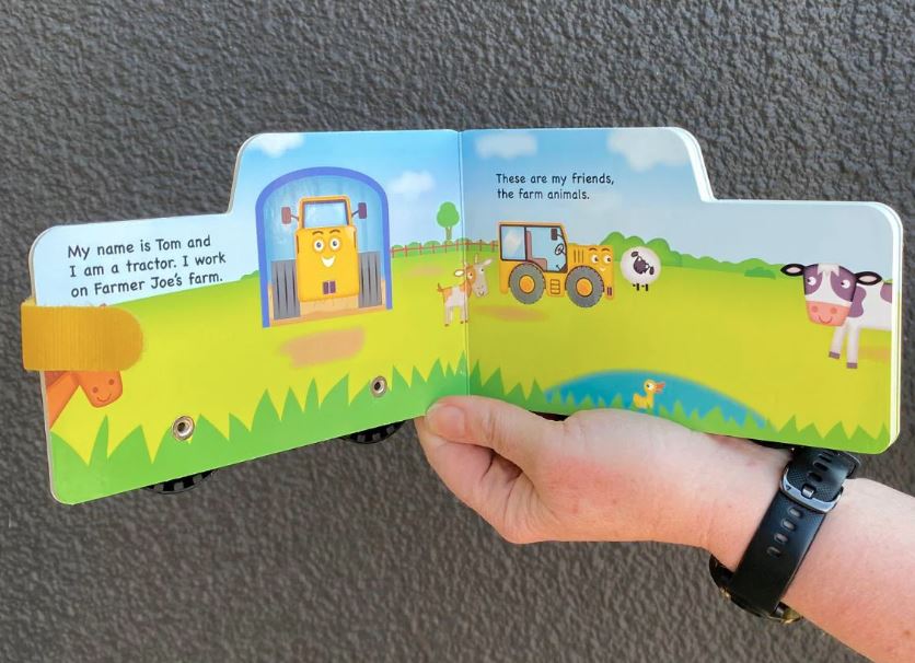 Rolling Wheels Tom the Tractor Board Book