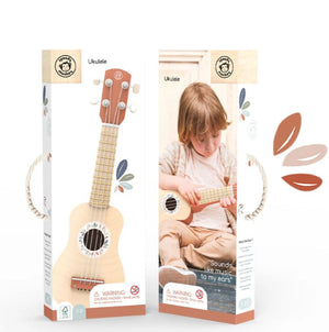 Speedy Monkey Wooden Ukulele