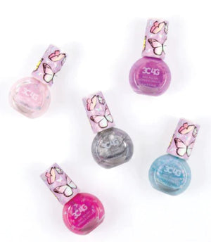 Butterfly Glitter Nail Polish 3C4G