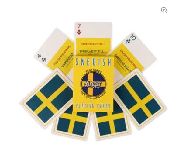 Swedish Playing Cards Lingo