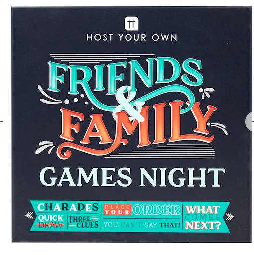 Host Your Own Games Night Game - Friends and Family