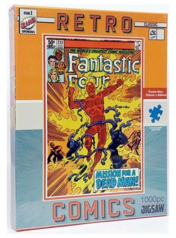 Retro Puzzle Fantastic Four