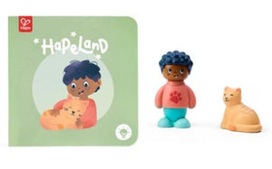 HapeLand The Cat's Secret Storybook Playset