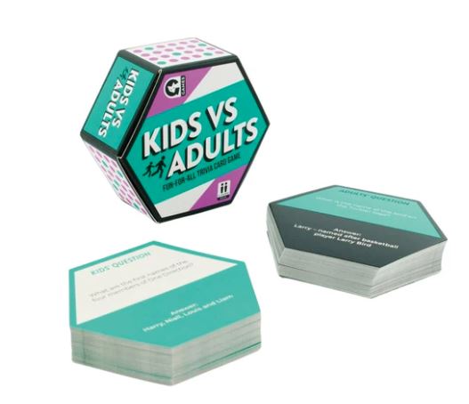 Hex Games - Kids V Adults Trivia Card Game