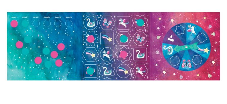 Unicorn Magic 4 in a Row Magnetic Game