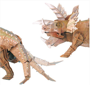 3D Triceratops Puzzle Adjustable