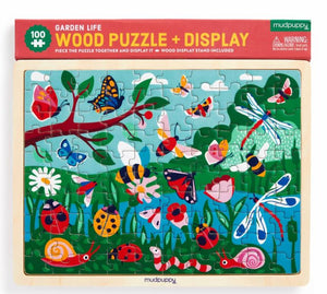 Garden Life Puzzle & Display Wood 100 Piece