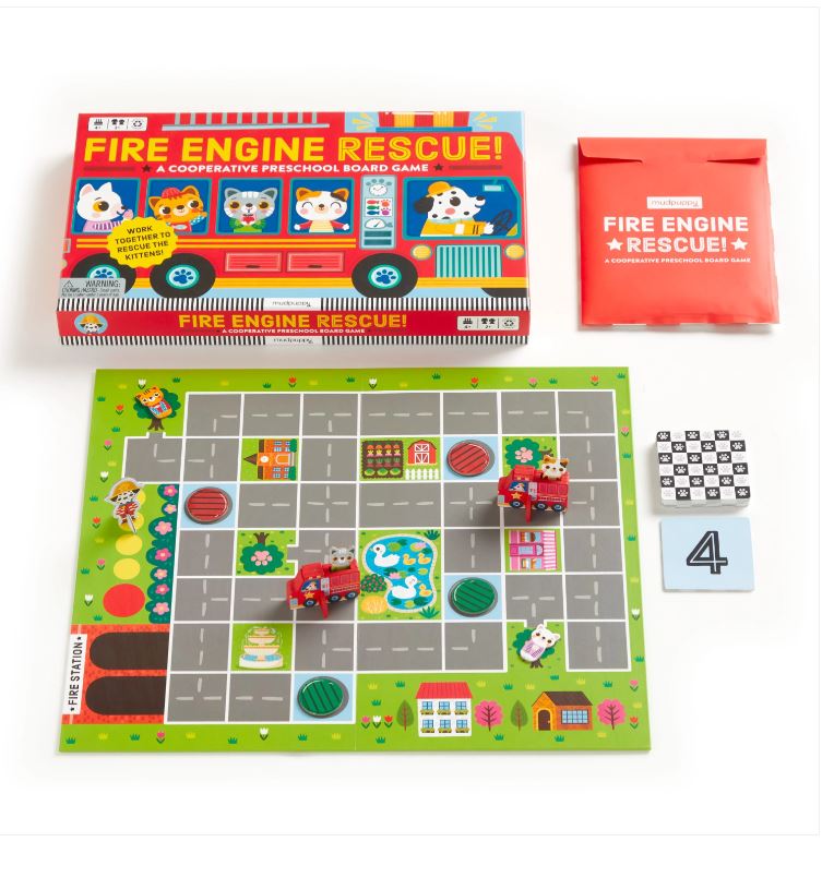 Fire Engine Rescue Board Game