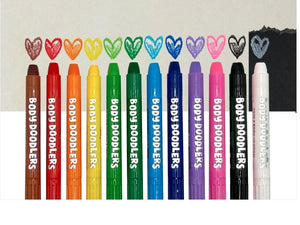 Face and Body Crayons Set 12