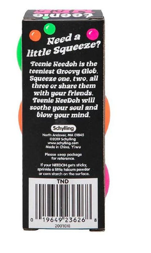 Teenie Nee Doh Pack 3