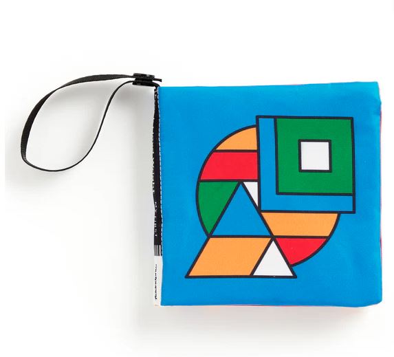 My First Shapes Stroller Book Crinkle Fabric