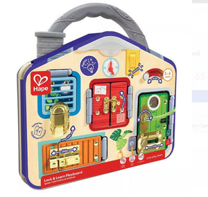 Hape Lock and Learn Board