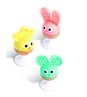 Hape Cheery Critter Rattle Trio