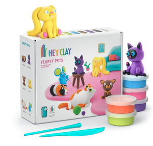 Hey Clay - Cat Mouse Dog - Fluffy Pets - 6 Cans