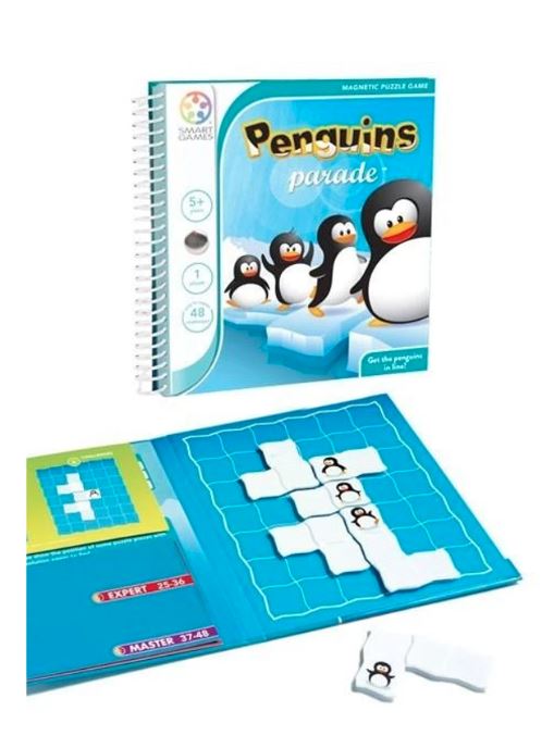 Smart Games Penguin Parade Magnetic Puzzle Game