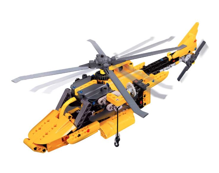 Science & Play Mechanics Build Mountain Rescue Helicopter