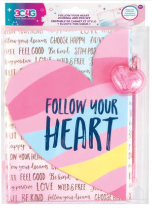 Follow your Heart Journal and Pen 3C4G