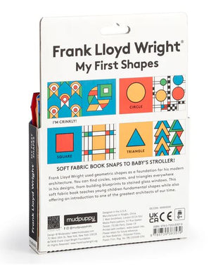 My First Shapes Stroller Book Crinkle Fabric
