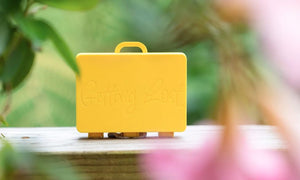 Getting Lost Suitcase Yellow