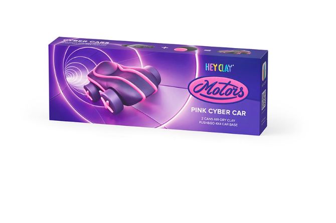 Hey Clay - Cyber Car Pink