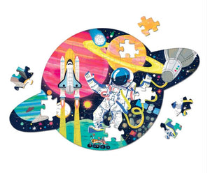 Space Mission Shaped Puzzle 75 pieces