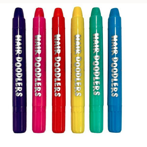 Hair Doodles Hair Crayons set of 6