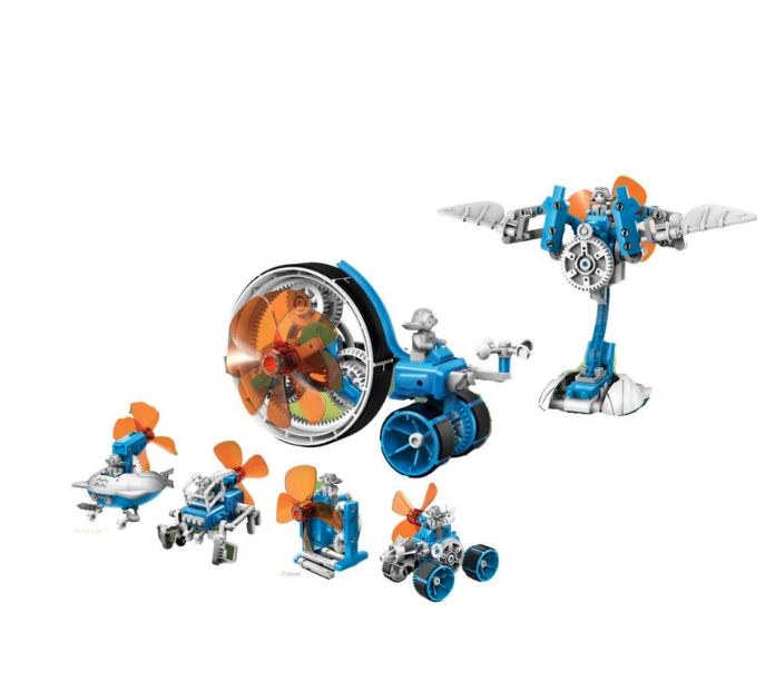 6 in 1 Windbot Educational wind-power kit