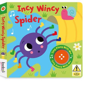 Incy Wincy Spider Sing along with me Book