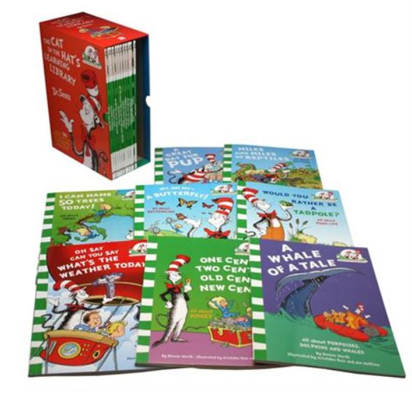美品 The Cat in the Hat's Learning Library The Cat In The Hat's Learning Library Boxed Set: Includes 10