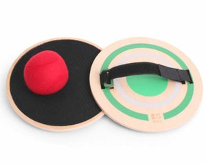 Catch Game Velcro Rackets with a Soft Ball