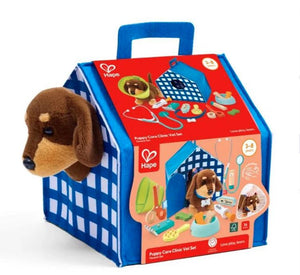 Hape Puppy Care Clinic Vet Set