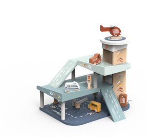 Wooden Garage Playset Speedy Monkey