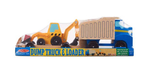Dump Truck and Loader