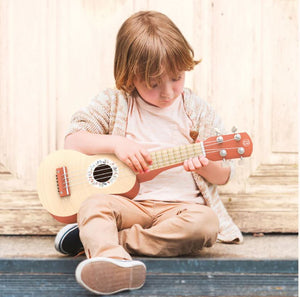 Speedy Monkey Wooden Ukulele