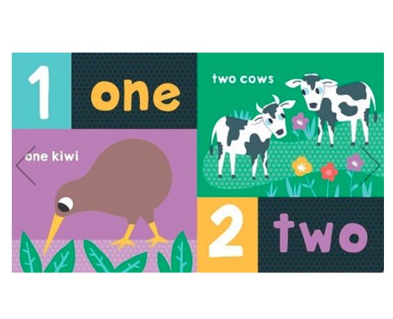 My First Kiwi 123 Board Book