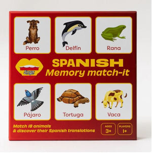 Spanish Memory Match It