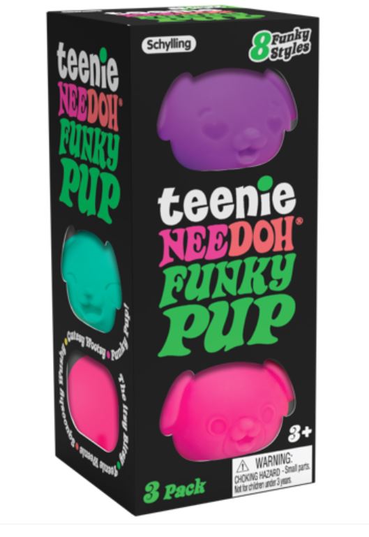 Nee Doh Funky Pups Teenie
