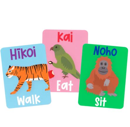 Te Reo: Actions Card Game