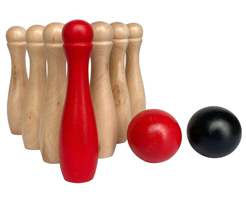 Skittles Wooden Easy Days