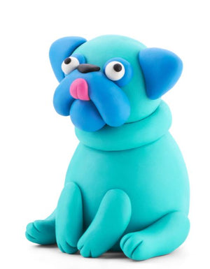 HEY CLAY Air Dry Clay Pug Dog