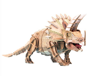 3D Triceratops Puzzle Adjustable