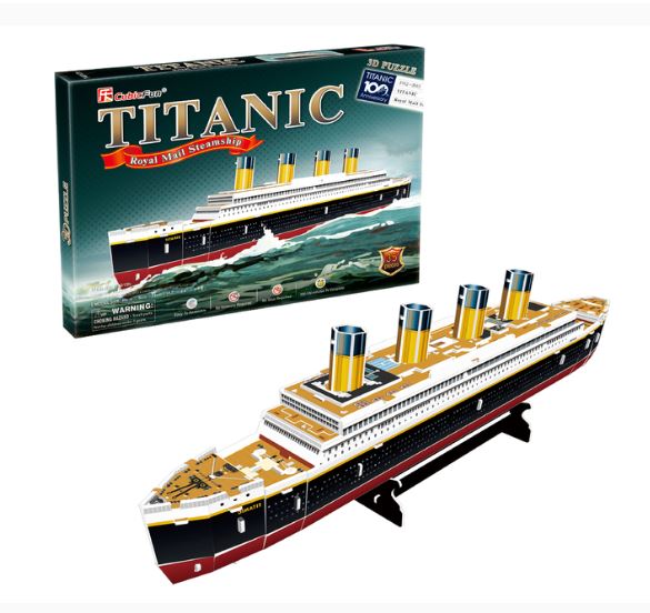 3D Puzzle Titanic Cubic Fun