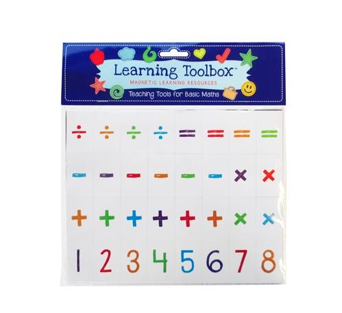 Magnetic Math Box Magnetic Numbers Learning Box - PAUA