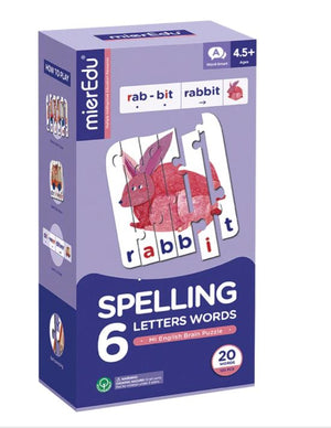 Spelling 6 letter word puzzle MierEdu