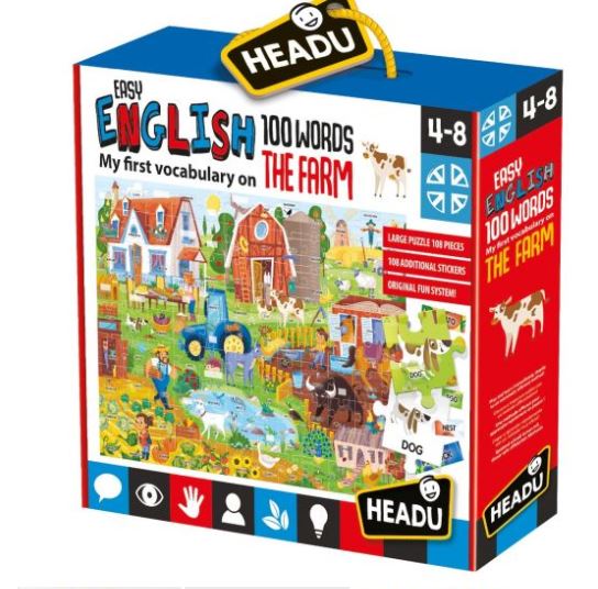 Easy English 100 Words Farm PAUA easy-english-100-words-farm-paua