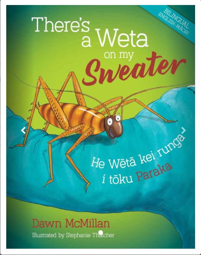 Theres A Weta On My Sweater