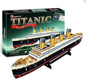 3D Puzzle Titanic Cubic Fun