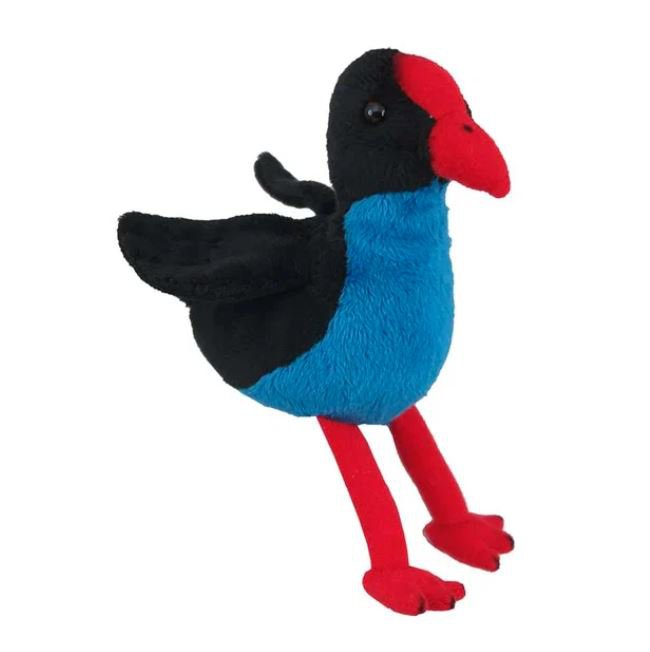 Mini Pukeko Finger Puppet